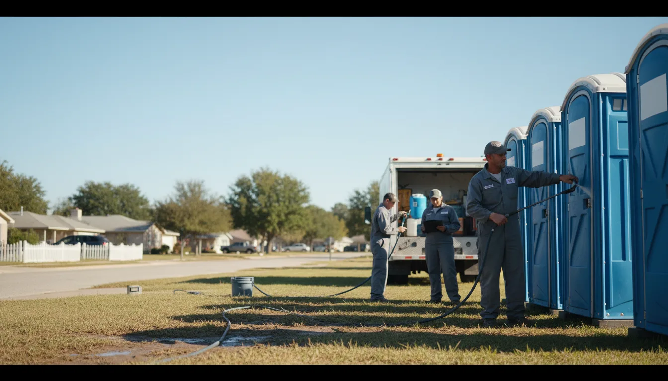 Long-Term Portable Toilet Rental in Mathews, LA near me